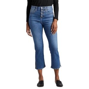 JAG 4 (26) Phoebe Cropped Boot Jeans Side Slits Women’s High Rise Stretch
